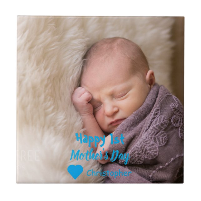 1:a Mors dag Kakelplatta (Framsidan)