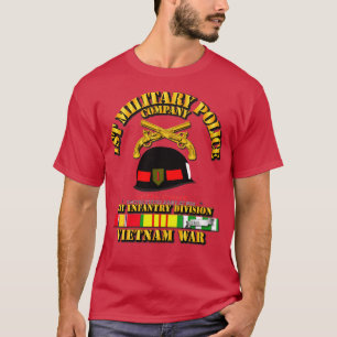 1:a MP företag 1:a Inf Div Vietnam w SVC T Shirt