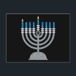 1:a nattens Hannukah Gnist Postkort Vykort<br><div class="desc">Hanukkah 2022 börjar på söndag 18 december på kvällen och slutar på måndag 26 december på kvällen</div>