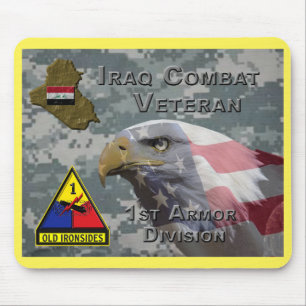 1:a pansardivisionen Irak Combat Veteran Musmatta