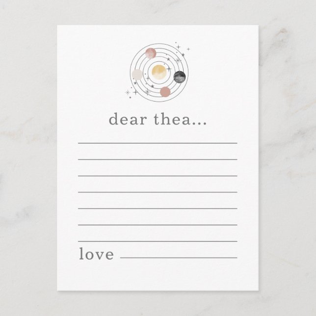 1:a Resa runt Sol-tidskort för kapselrådgivning Vykort (Framsida)