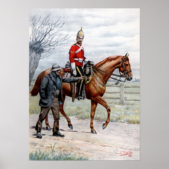 1:a Royalet Dragagonier Poster (Framsidan)