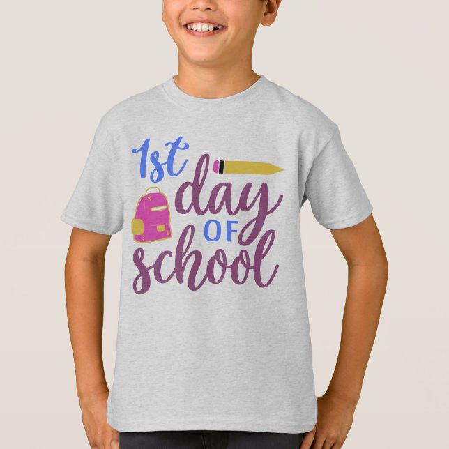 1:a skoldagen t shirt (Framsida)