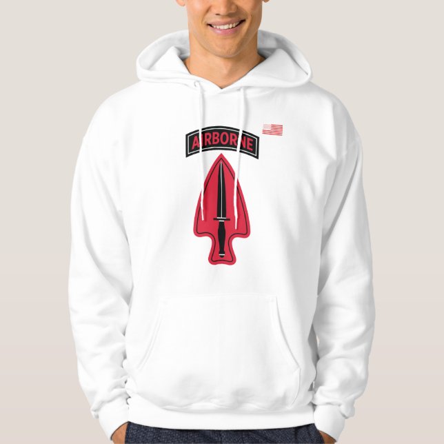1:a Speciella styrkors driftsavgränsning - Delta Hoodie (Framsida)