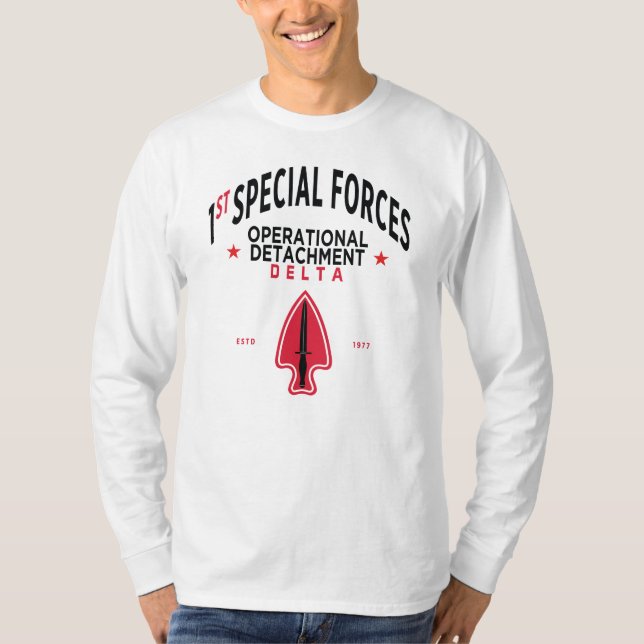 1:a Speciella styrkors driftsavgränsning - Delta T Shirt (Framsida)