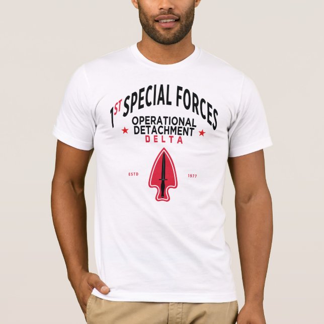 1:a Speciella styrkors driftsavgränsning - Delta T Shirt (Framsida)