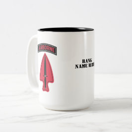 1:a Speciella styrkors driftsavgränsning - Delta Två-Tonad Mugg