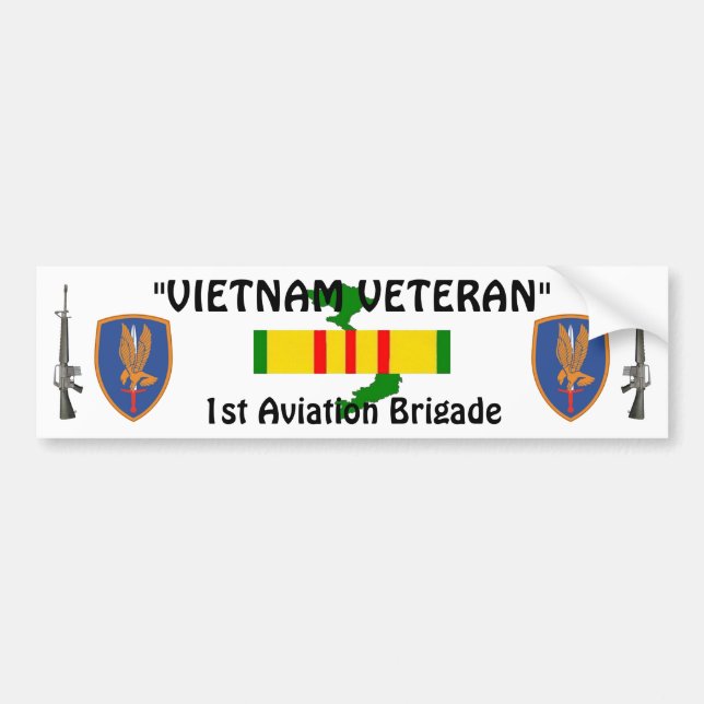 1:a stötfångaren i flygbrigaden bildekal (Framsidan)