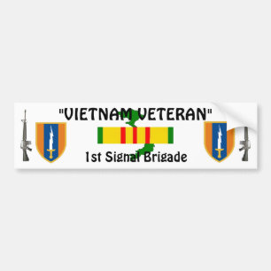 1:a stötfångaren Signai Brigade Bildekal