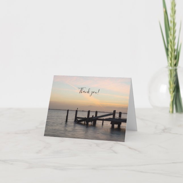 1:a sunset 2017 - tack för kakaobönan kort (Framsida)