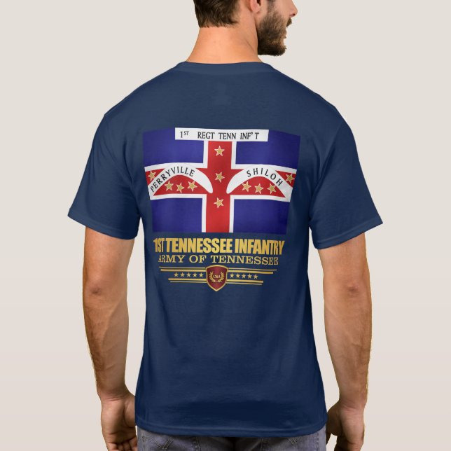1:a Tennessee Infantry Tee (Baksida)