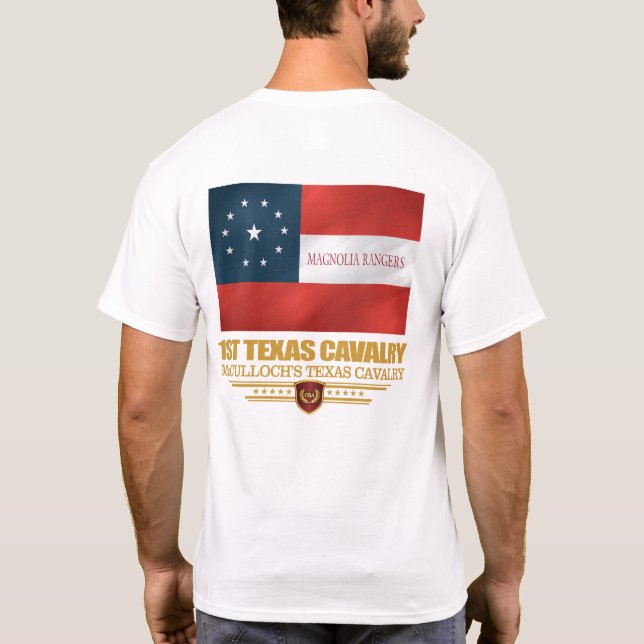 1:a Texas Cavalry T-shirt (Baksida)