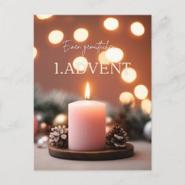 1. Advent Vykort
