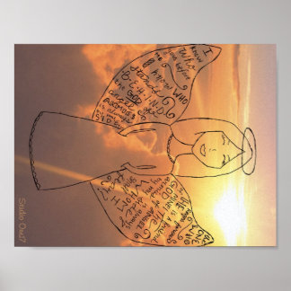 1 ’Angel Armies’ Angel + Chris Tomlin lyrics’ Poster