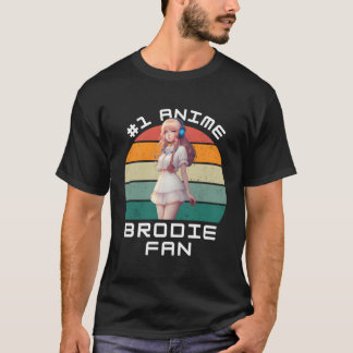 1 Anime Brodie Ga Kawaii Anime Fläkt T Shirt