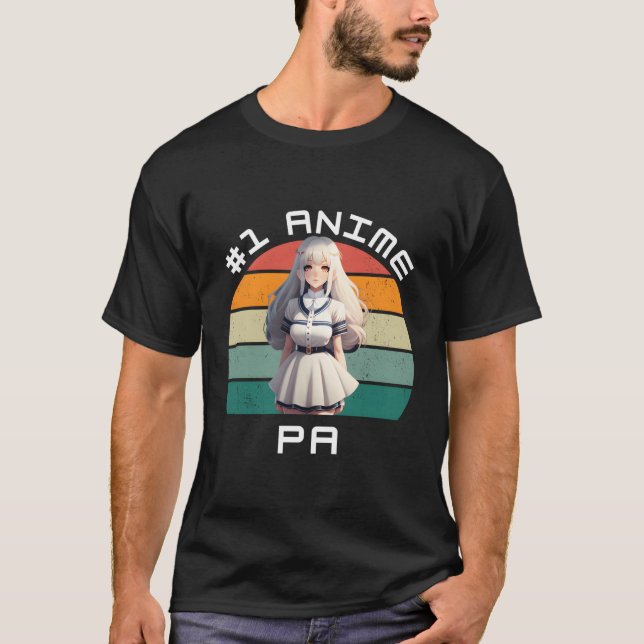 1 Anime Pa Ga Kawaii Beresh T Shirt (Framsida)