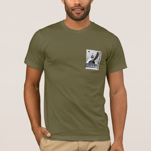 1 år jubileums- flygskjorta tee (Framsida)
