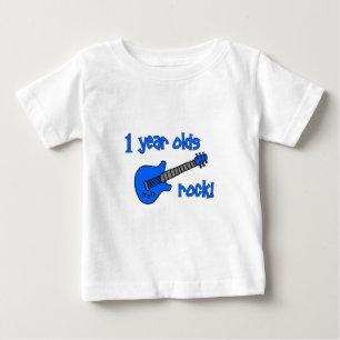 1 år - oldssten! Personligbaby 1st födelsedag T-shirt