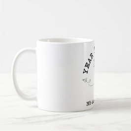 1 År Tillsammans - Första årsjubileum Kaffemugg