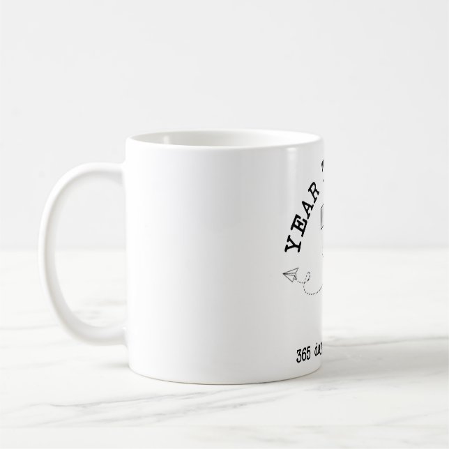 1 År Tillsammans - Första årsjubileum Kaffemugg (Vänster)