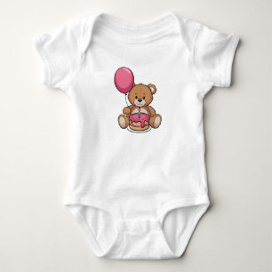 1-års födelsedag i minimalistisk design t shirt