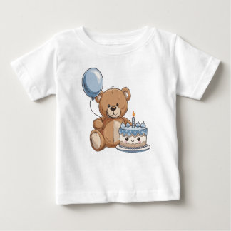 1-års födelsedags Minimal T Shirt