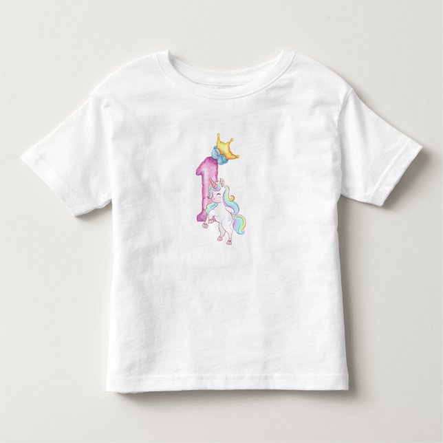 1-års födelsedags t-shirt (Framsida)