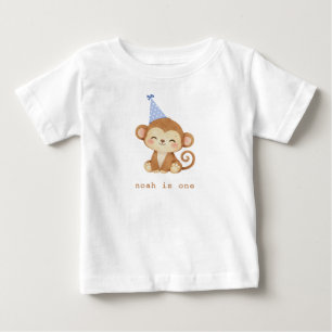 1-års födelsedagsfest för apa  t shirt