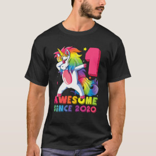 1 års gammal 1:a födelsedag Party 2021 Funny Dabbi T Shirt