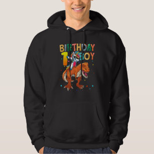 1 års gammal födelsedagspojke som dobbade Unicorn Hoodie