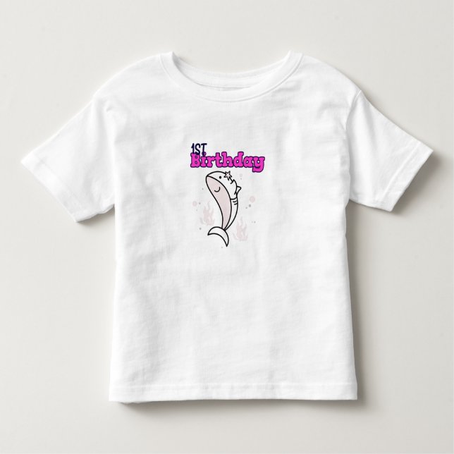 1-årsbarn t shirt (Framsida)