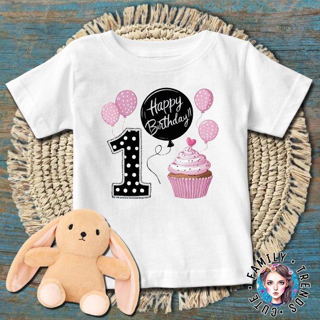 1-årsdag t shirt (Skapare uppladdad)
