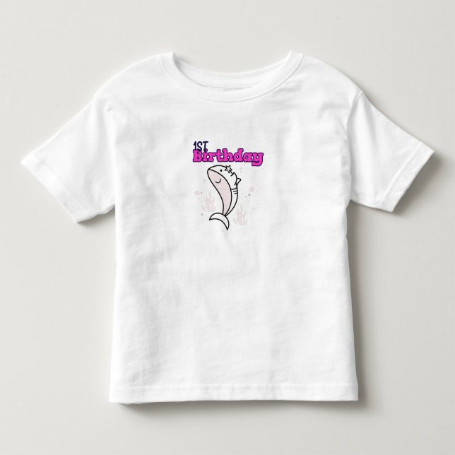 1-årsfirande för barn t shirt (Framsida)