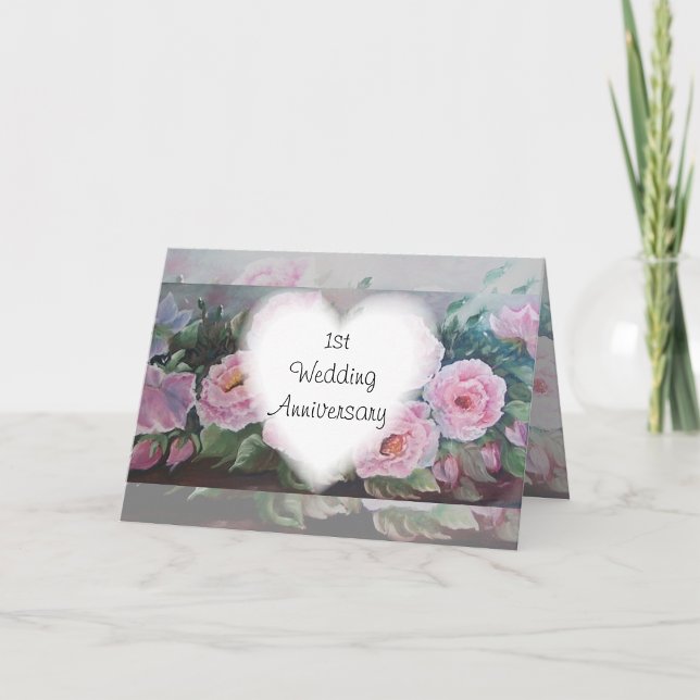 1-årsjubileum kort (Skapare uppladdad)