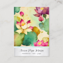 *~*  1 Art Lotus   FOTO Natur Blommor QR AP67