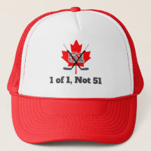1 av 1 Inte 51 Canadian Identity Maple Löv Hockey
