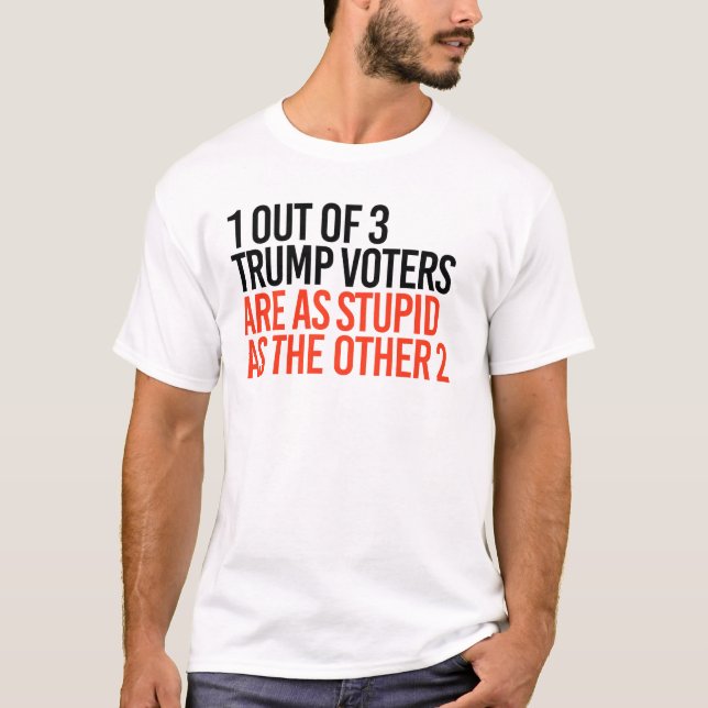 1 av 3 Trump Voters T Shirt (Framsida)