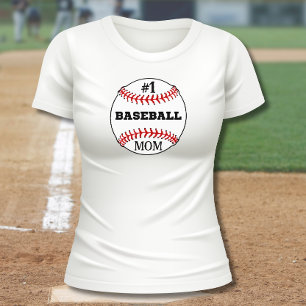 #1 Baseball Mamma T Shirt