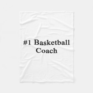 #1 Basketball Coach Fleecefilt