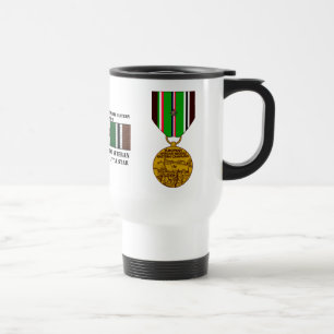 1 BATTLE STAR/VÄRLDSKRIG II VETERAN RESEMUGG