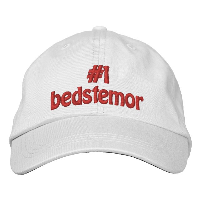 #1 Bedstemor Broderad Keps (Framsida)