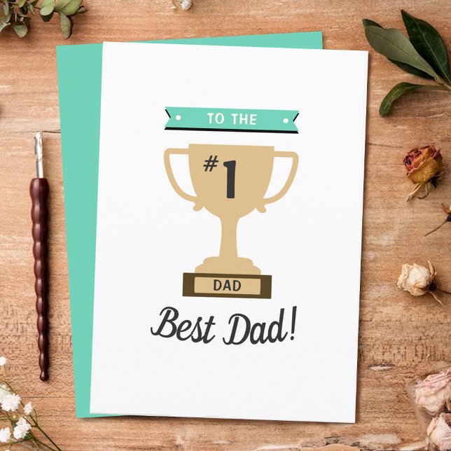 1 Best Pappa Award Stollig Trophy Fars dag (Skapare uppladdad)