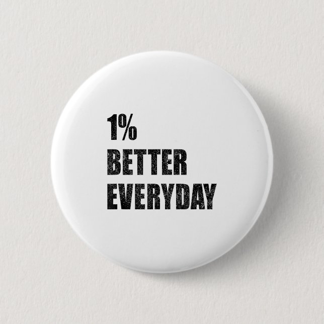 1% Better Every Day Motivation Quote Insrational S Knapp (Framsida)