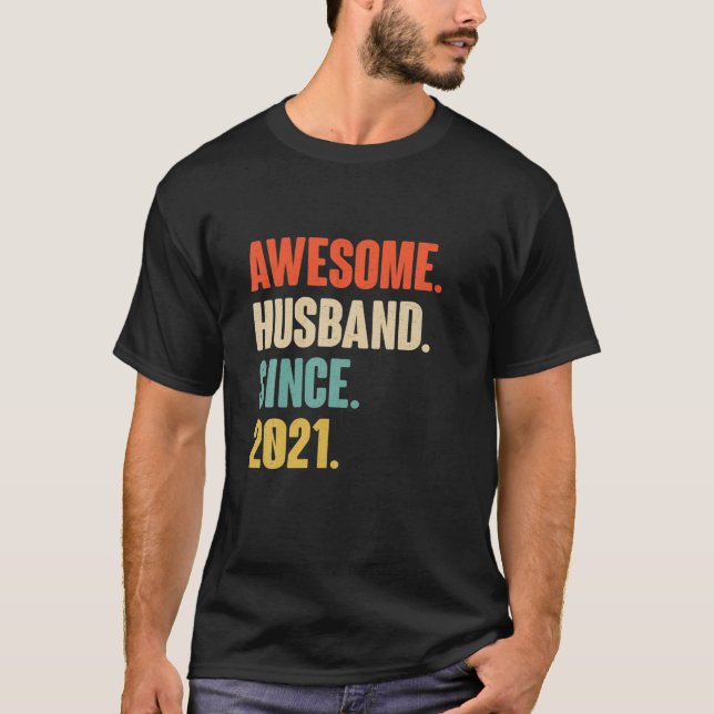 1 Bröllop-minnesdag för Himma - Fantastisk Make Si T Shirt (Framsida)