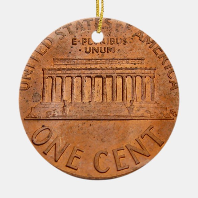 1 cent julmas ornament (Framsidan)