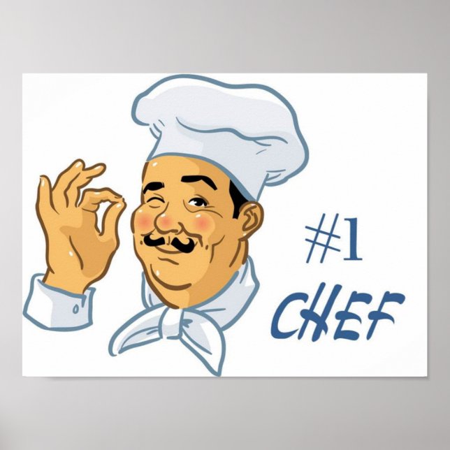 #1 Chef Poster (Framsidan)
