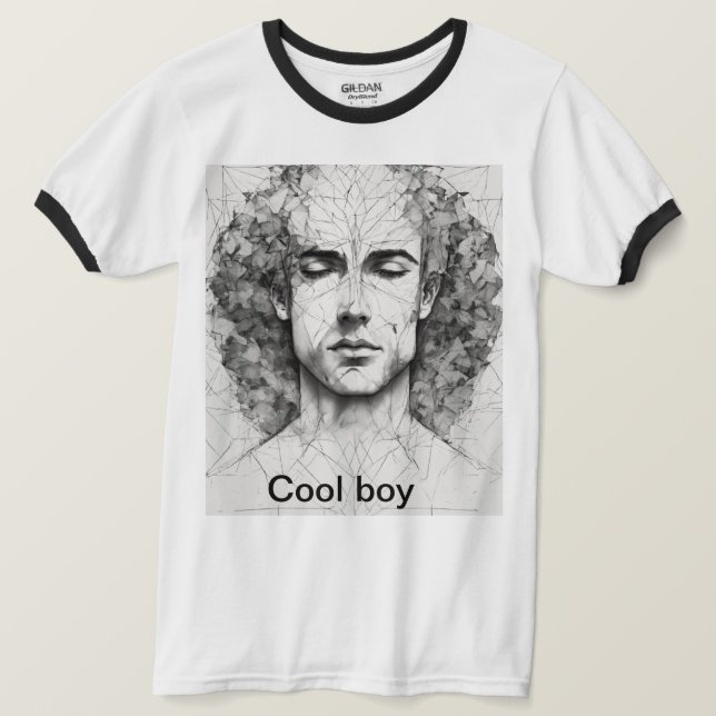 1. "Coola Boy: Stil with Attitude" T Shirt (Design framsida)
