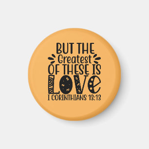 1 Corinthians 13:13 Den Underbarare av dessa är Kä Magnet