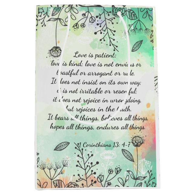 1 Corinthians 13: 4-7 (Framsidan)