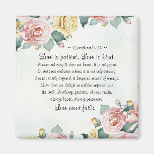 1 Corinthians 13:4-8 Kärlek är patient, Kärlek är Magnet